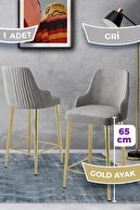 Gray Chair Gold Plated Leg