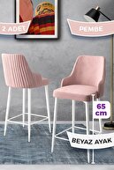 Chair Pink Legs White