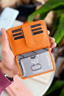 کیف پول نگهدارنده کارت یونیسکس چرم طبیعی Shelby-thumb