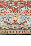 فرش خصوصی قرمز عتیقه قدیمی با طرح قومی فرش شنل بافته شده معتبر فرش اتاق نشیمن قابل شستشو-thumb