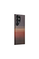 قاب محافظ Galaxy S24 Ultra Magsafe Aramid Fiber Pitaka Tactile Woven غروب-غروب سری Moonrise-thumb