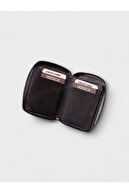 کیف پول آبی دریایی مردانه واقعی 10 کارت چرم 10 در مقایسه پول Zippered Compared Card Card Wallet | پورتو-thumb