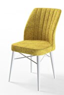 Mustard / Feet white