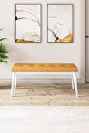 Bench Cappuccino Feet White
