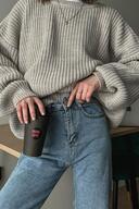 ژاکت بافتنی پایه خاکستری MG1304-thumb