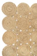 خورش Ca-104 فرش طبیعی طبیعی جوت فرش دستبافت حصیری فرش تزئینی جوت بافتنی فرش قدیمی فرش جوت-thumb