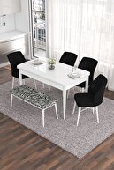 Table White Chairs Tile
