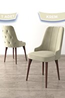 Chair Cream Legs Walnut