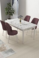 Table White/Chairs Rose Dust
