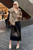 یقه پلنگ نرم و با روکش پارچه ای پارچه ای پارچه ای MG2178-thumb