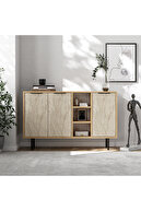 Oak & Travertine Marble