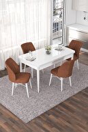 Table White Chairs Tile