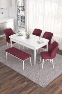 Table White Chairs Cappuccino