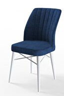 Navy Blue/ White Legged