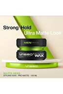 واکس سر مات سفالی با نگه داشتن 24 ساعته فوق العاده قوی و ظاهر فوق العاده مات 150 میلی لیتر-thumb