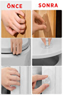 دسته چسب، دستگیره درب سطل زباله کشوی کابینت - دسته چند منظوره 4 تکه-thumb