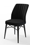 Chair Black Feet Black