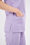 لیکرا لیکرا یونیسکس آستین خفاشی لباس بیمارستانی ست لباس پرستار و پزشک-thumb