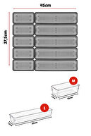 10 قطعه کشو در قاشق داخلی ، تنظیم کننده ، سازمان دهنده-thumb