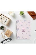 کتاب مدرسه مارپیچ A5 60 برگ 4 مجموعه 2 کارلی - 2 راه راه - با مضمون فصل-thumb