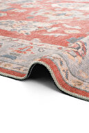 فرش خصوصی قرمز عتیقه قدیمی با طرح قومی فرش شنل بافته شده معتبر فرش اتاق نشیمن قابل شستشو-thumb