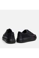 کفش راحتی مردانه آبی دریایی چرم طبیعی-thumb