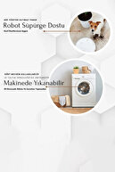 فرش آشپزخانه هندسی اسکاندیناوی چاپ دیجیتال ضد گرد و غبار قابل شستشو پایه 8084-thumb