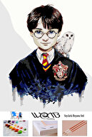 مجموعه رنگ آمیزی هری پاتر با اعداد 40 در 50 سانتی متر (روی بوم)-thumb