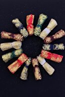 دستمال گلیتر داماد هالی رنگ مختلط 10 عدد حنای عروسی وعده ختنه ساقدوش هدیه عروس نامزدی-thumb