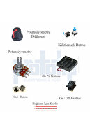 ست استارتر Uno R3 (Ch340) مجموعه فوق العاده ایده آل ---thumb