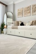 یاقوت کبود 8612 فرش خامه ای در حال اجرا در اتاق نشیم-thumb