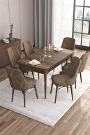 WALNUT TABLE,COFFEE CHAIR