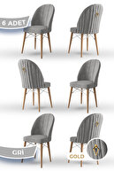 Chair Grey Legs Natural Wood