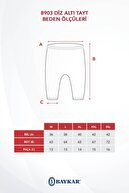 رنگ پوست لباس زیر جوراب شلواری نخی شانه دار کاپری زنانه تا زیر زانو-thumb