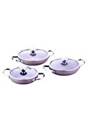 Browni 6 قطعه مجموعه میدان املت با اندازه بزرگ-thumb