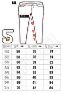 شلوار جین سایز بزرگ پاور لایکرا مادرید 11900 خاکستری-thumb