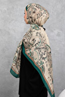 شال نخی با طرح رترو قومی، پارچه وارداتی، شال با کیفیت بالا و فصل جدید-thumb