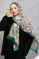 شال نخی با طرح رترو قومی، پارچه وارداتی، شال با کیفیت بالا و فصل جدید-thumb