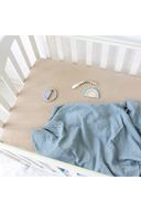 ملحفه Bürümcük Muslin 70x120 سانتی متر پنبه ارگانیک + ارتفاع تخت 15 سانتی متر-thumb