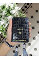 AIRPLANE LOGO BLACK CROCO