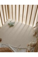ملحفه Bürümcük Muslin 70x120 سانتی متر پنبه ارگانیک + ارتفاع تخت 15 سانتی متر-thumb