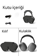 هدست بلوتوث بی سیم 5.3 با قاب مشکی P9 Plus سازگار با iOS اندروید-thumb