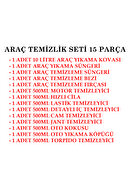 ست تعمیر و نگهداری 15 تکه تمیز کردن خودرو، تمیز کردن دقیق، پولیش سریع، تمیز کردن لبه، رایحه خودرو-thumb