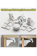 - کابینت مغناطیسی مخفی/قفل کشو - 4 قفل-thumb