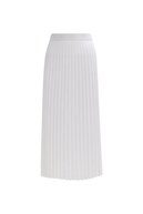 دامن کمر کش چین دار زنانه جدید Seçil 11242106001008-thumb