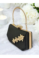 Black, Matte Gold