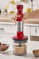 Mastermaid Proteel 1500W مخلوط کن قرمز است-thumb