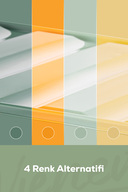 بسته بندی 12 عددی 350 میلی لیتری یخچال فریزر سازمان دهنده مایکروویو و فریزر ظرف مناسب نگهداری نعنا-thumb