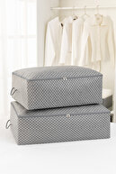 Herringbone Pattern - Gray