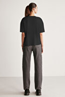 تی شرت یقه گرد مشکی زنانه Jemmy 100% پنبه ارگانیک و مناسب-thumb